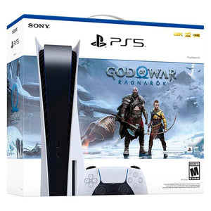 Consola PS5 PlayStation 5 825GB DVD 4K 120 FPS Bundle God of War Ragnarök 1000032624