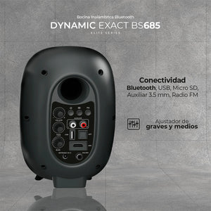 Bocinas ACTECK DYNAMIC EXACT BS685 Inalambrica 80W RMS USB HDMI Negro AC-935210