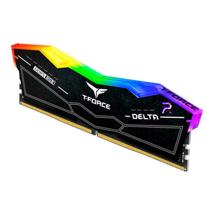 Memoria RAM DDR5 32GB 5600MT/s TEAMGROUP T-FORCE DELTA RGB 2x16GB Negro FF3D532G5600HC36BDC01