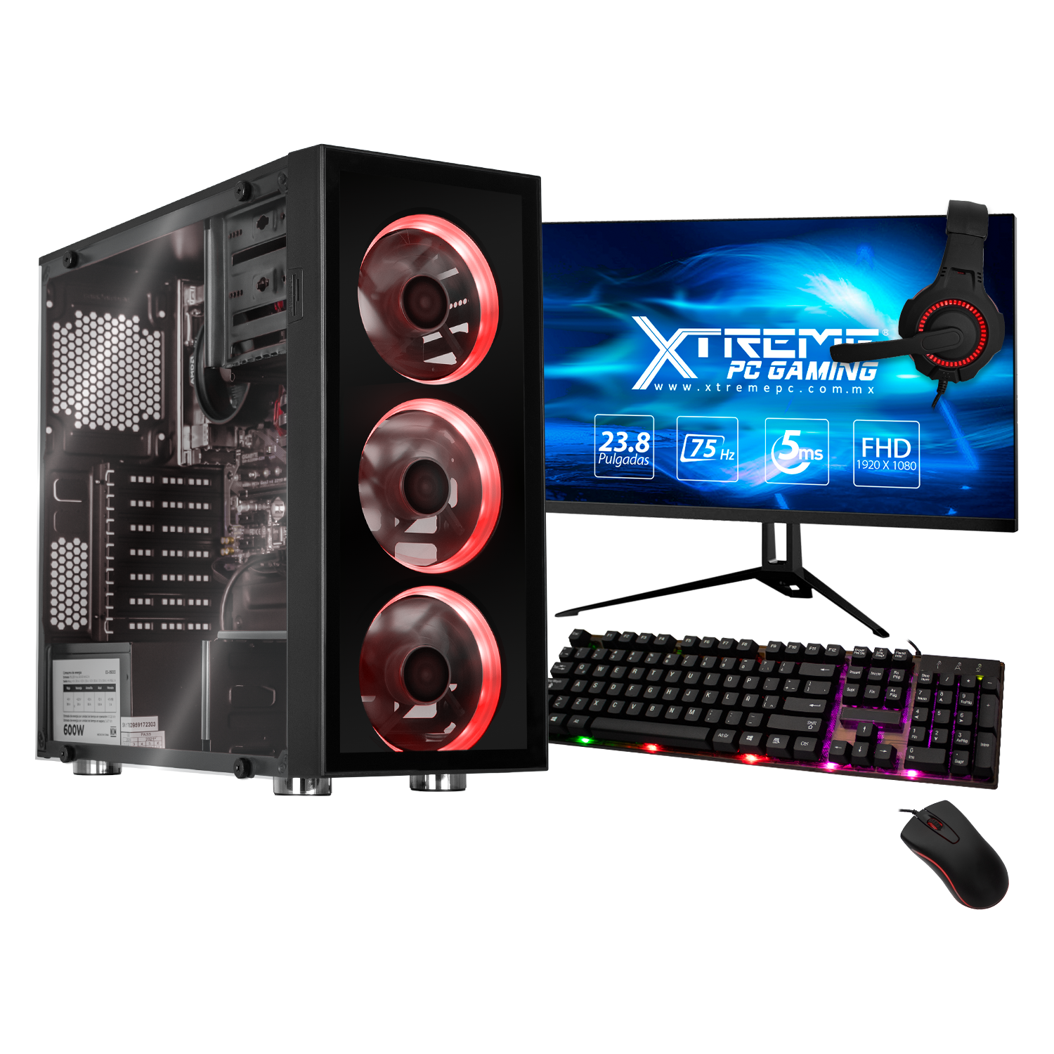 Xtreme PC Gamer AMD Radeon Vega Renoir Ryzen 5 4600G 8GB SSD Monitor 2 –  GRUPO DECME