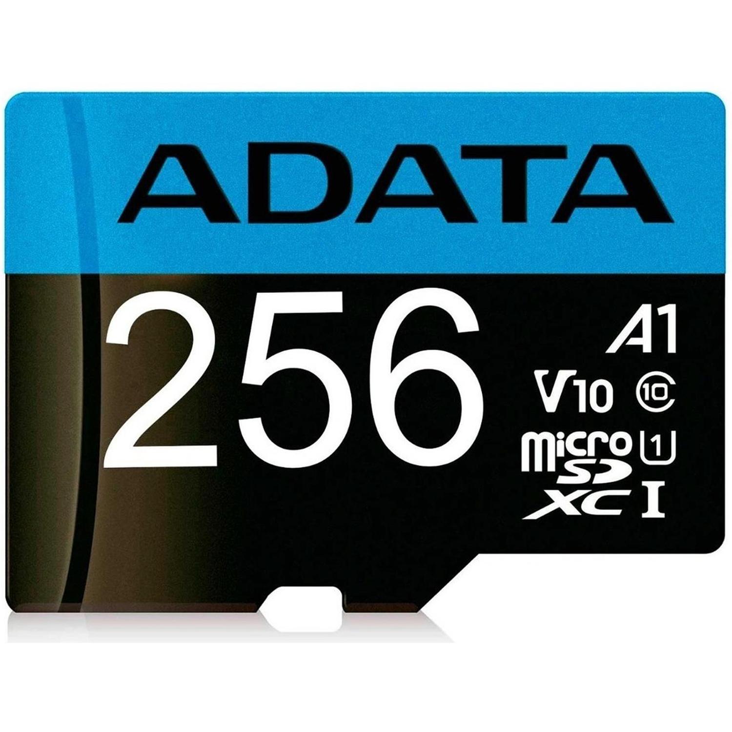 Memoria Micro SD Adata capacidad 256 GB