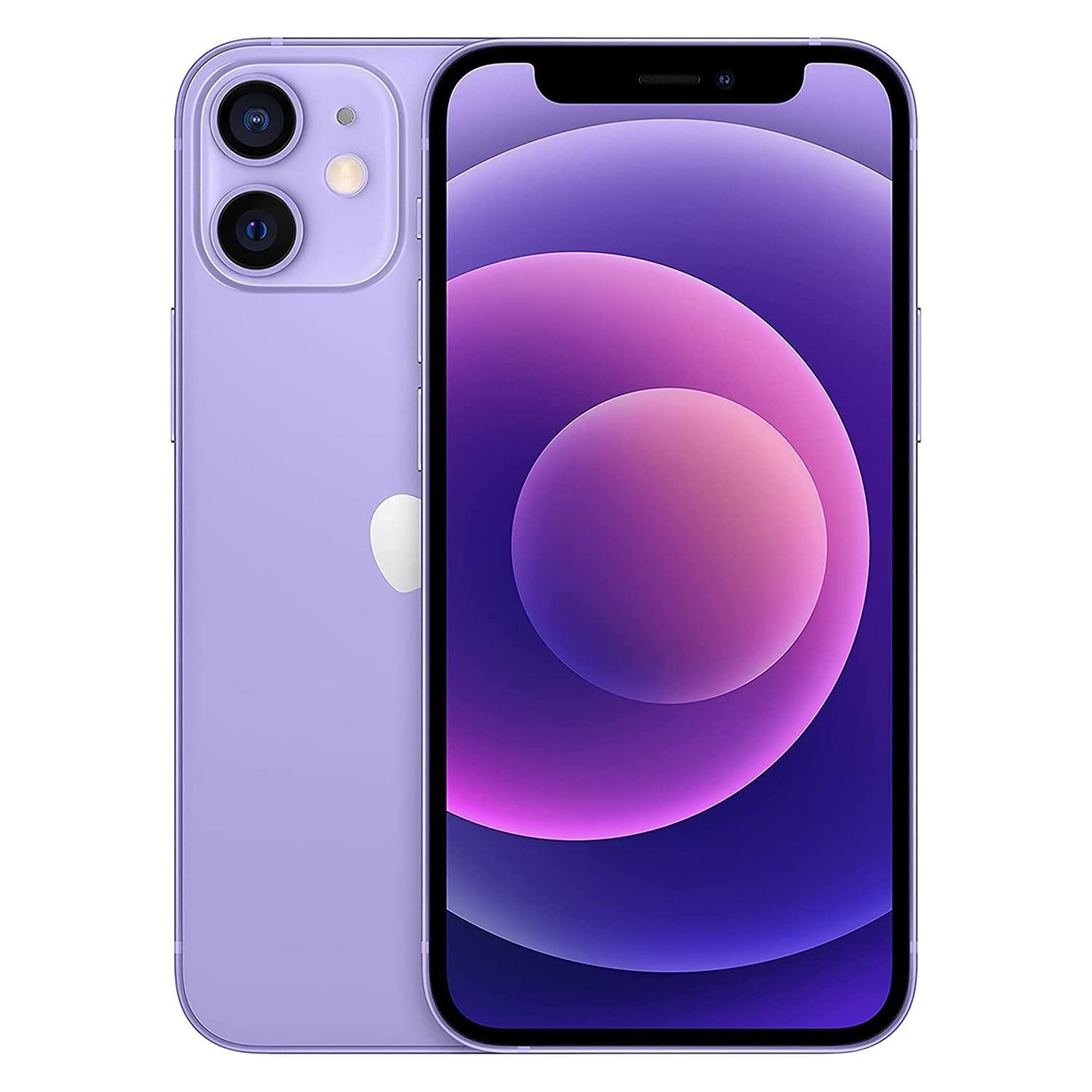 Celular APPLE iPhone 12 Mini 128GB 5.4 Super Retina XDR 12MP Morado  Reacondicionado