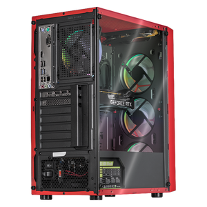 Xtreme PC Gaming GeForce RTX 3050 Core I3 12100F 16GB SSD 500GB WIFI Red