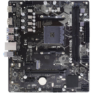 Tarjeta Madre BIOSTAR A520MT AM4 2x DDR4 1x M.2 PCIe 3.0 USB-C Micro ATX