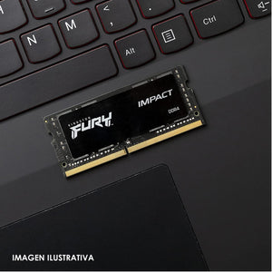 Memoria RAM DDR4 16GB 2666MHz KINGSTON FURY IMPACT Laptop KF426S15IB1/16