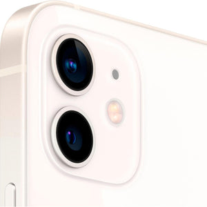 Celular APPLE iPhone 12 64GB 6.1" OLED Retina iOS 14 Blanco + Audifonos Reacondicionado