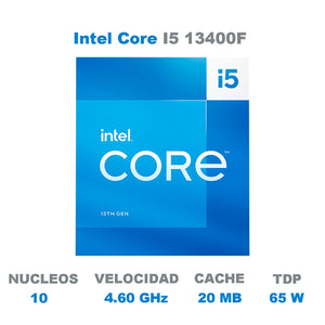 Procesador INTEL Core I5 13400F 4.6 Ghz 10 Core 1700 BX8071513400F