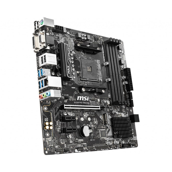 Tarjeta Madre MSI B450M PRO-VDH MAX AMD AM4 Micro ATX