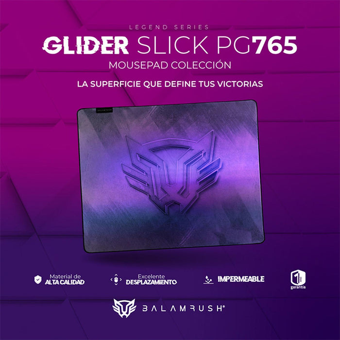 Mouse Pad Gamer BALAM RUSH GLIDER SLICK PG765 Mediano BR-937443