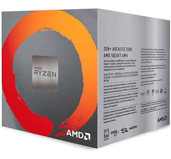 Procesador AMD RYZEN 5 3400G 3.7 Ghz 4 Core AM4 Radeon RX Vega 11