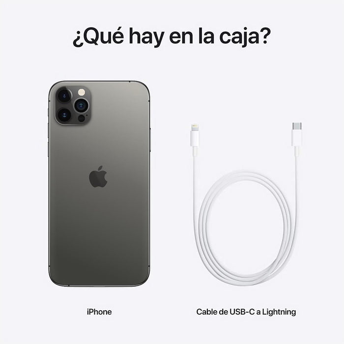 Celular APPLE iPhone 12 Pro 256GB OLED Retina XDR 6.1" Grafito Reacondicionado