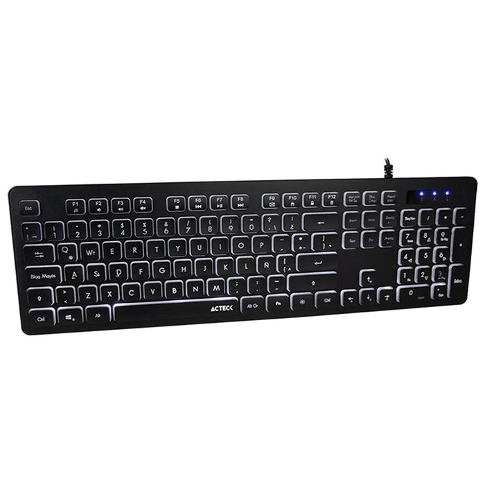 Teclado ACTECK Inspire TS425 iluminación LED AC-932618