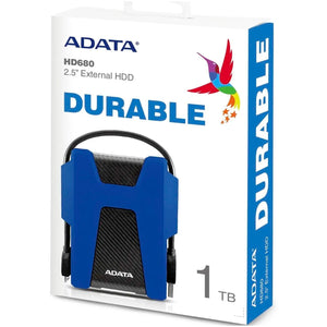 Disco Duro Externo 1TB ADATA HD680 USB 3.2 Uso Rudo Portatil AHD680-1TU31-CBL