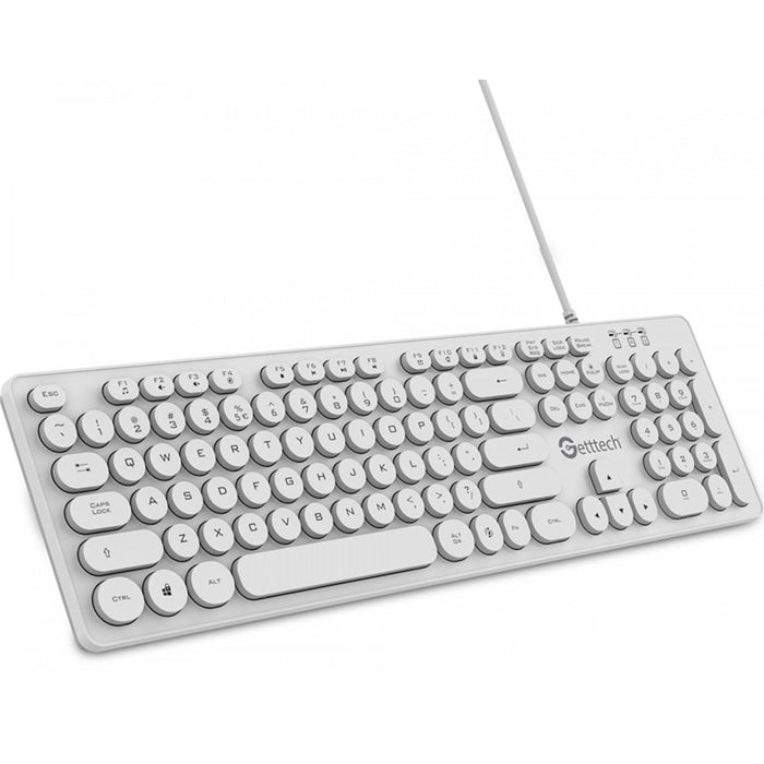 Teclado GETTTECH GTI-28201B IGNITE BACKLIGHT Alambrico USB