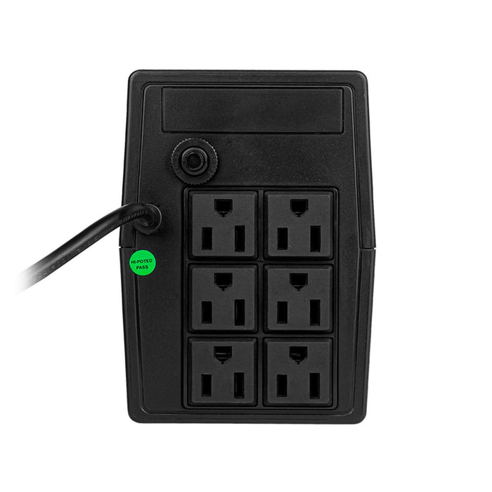 No Break VORAGO 1000VA 600W 6 CONTACTOS UPS-400