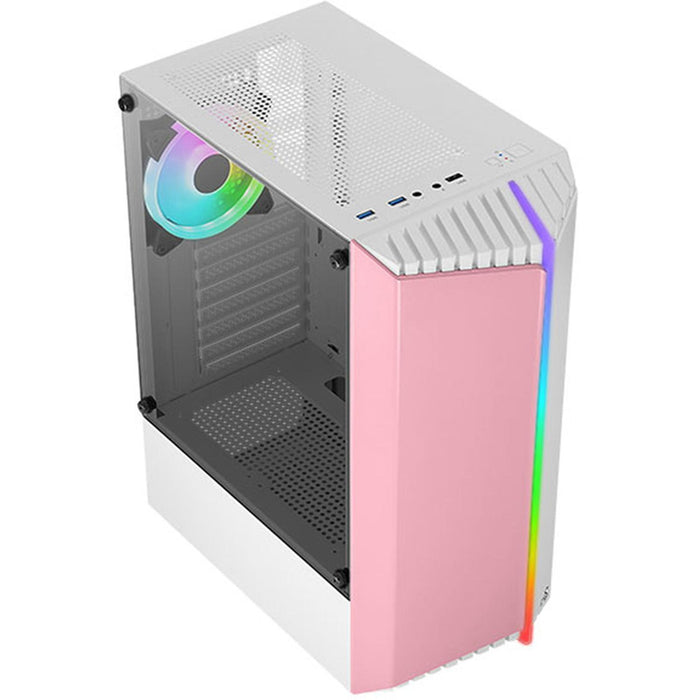Gabinete Gamer AEROCOOL BIONIC G V2/VX PLUS 500W PINK