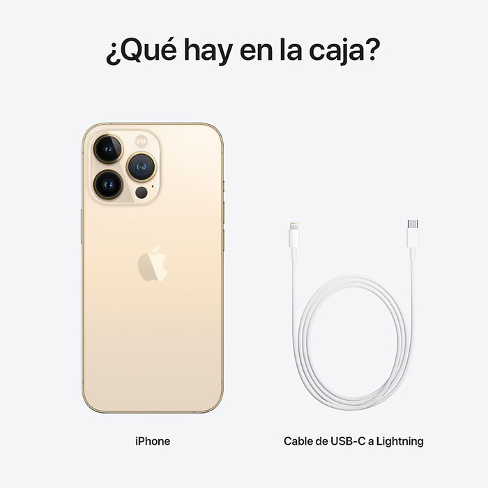 Celular APPLE iPhone 13 Pro 256GB OLED Retina XDR 6.1 12MP Oro Reacondicionado