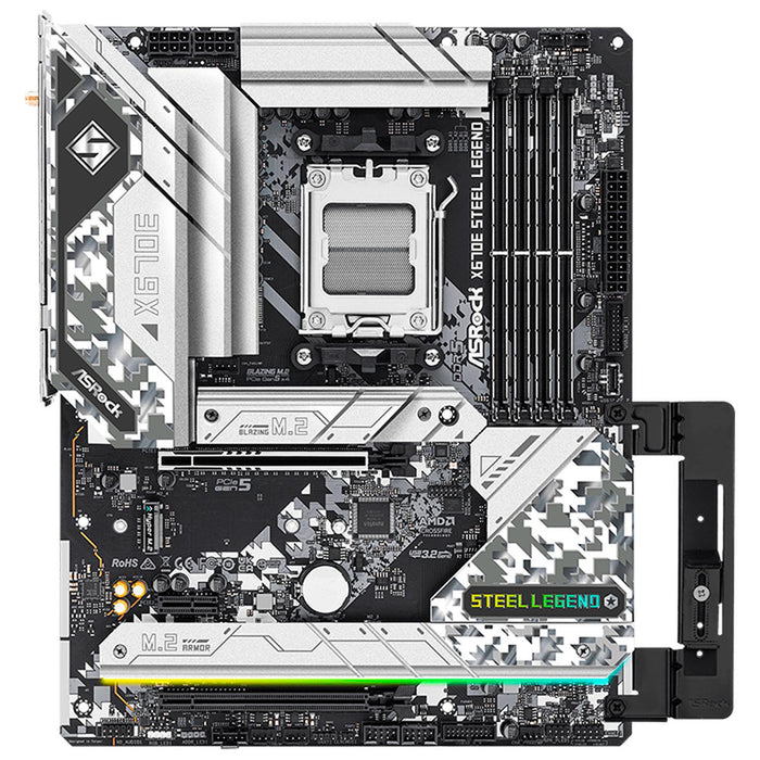 Tarjeta Madre ASROCK X670E Steel Legend Wi-Fi 6E AM5 DDR5