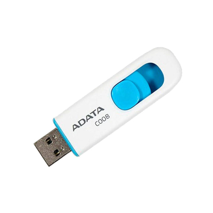 Memoria USB 32GB ADATA C008 2.0 Retractil Flash Drive AC008-32G-RWE