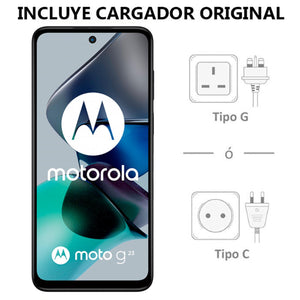 Celular MOTOROLA Moto G23 8GB 128GB 6.5" HD+ 90 Hz 50 MP Negro + Audifonos Internacional