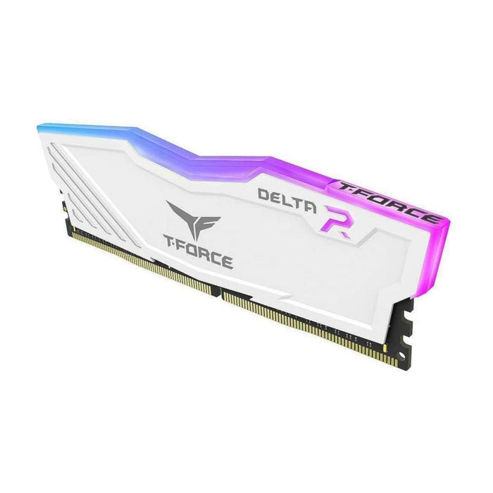 Memoria RAM DDR4 8GB 3200MHz TEAMGROUP T-FORCE DELTA RGB Blanco TF4D48G3200HC16F01