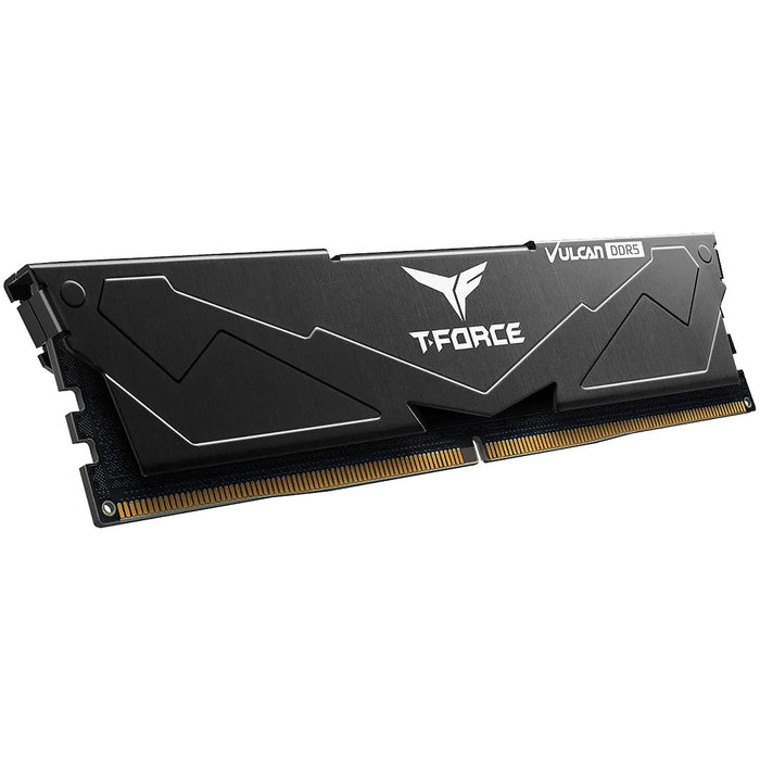 Memoria RAM DDR5 16GB 5200MT/s TEAMGROUP T-FORCE VULCAN 1x16GB Negro FLBD516G5200HC40C01