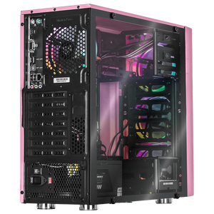 Xtreme PC Gaming Computadora Intel Core I7 11700 16GB SSD 250GB 2TB RGB WIFI Pink