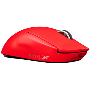 Mouse Gamer LOGITECH PRO X SUPERLIGHT Lightspeed 25600 DPI Rojo 910-006783