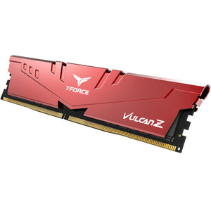 Memoria RAM DDR4 32GB 3200MHz TEAMGROUP T-FORCE VULCAN Z Rojo TLZRD432G3200HC16C01