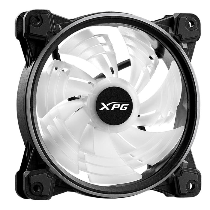 Ventilador PC XPG HURRICANE 120mm ARGB PWM 4 pines 2000RPM Negro HURRICANE120ARGBPWM-BKCWW