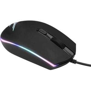 Mouse Gamer NACEB CROSSFIRE USB 1200DPI RGB Negro NA-0936