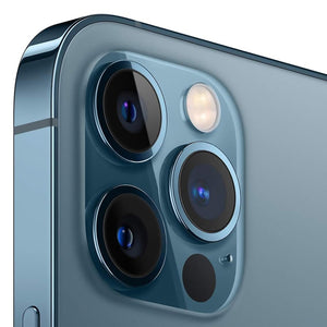 Celular APPLE iPhone 12 Pro Max 256GB OLED Retina XDR 6.7 12MP Azul + Audifonos Reacondicionado