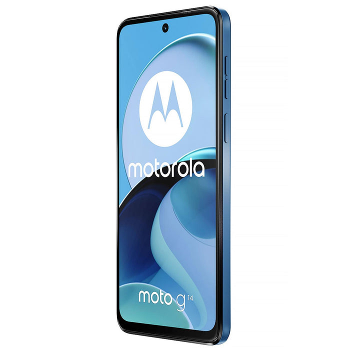 Celular MOTOROLA Moto G14 4G 4GB 128GB 6.5" FHD+ 60 Hz 50 MP Azul + Audifonos Internacional