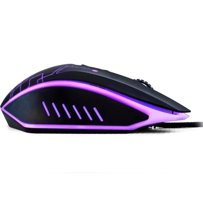 Mouse Gamer VORAGO Iluminado RGB 3200DPI USB MO-501