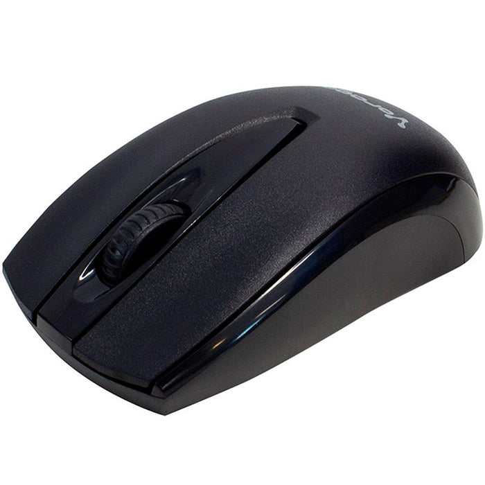 Kit Teclado y Mouse Inalambrico VORAGO KM-304 Multimedia USB Negro