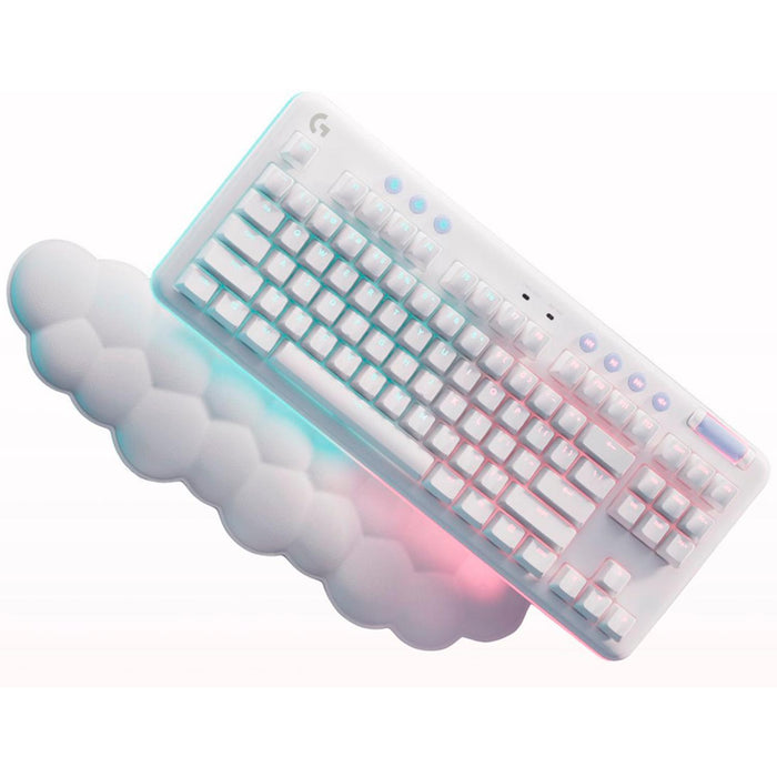 Teclado Gamer LOGITECH G715 Lightspeed Mecanico Switch GX Red Lineal Ingles Blanco 920-010684