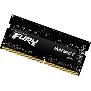 Memoria RAM DDR4 8GB 3200MHz KINGSTON FURY IMPACT Laptop Negro KF432S20IB/8