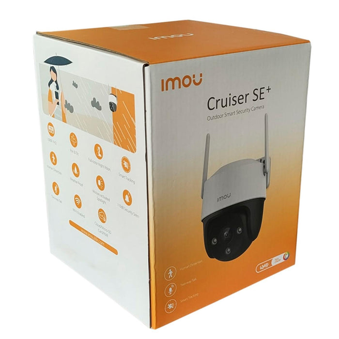 Cámara Vigilancia IMOU WIFI Cruiser SE+ 4MP exterior Full HD 2.4Ghz IPC-S41FEN