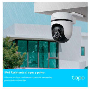 Camara de Seguridad WiFi TP-LINK Tapo C500 2MP Exterior Full HD 2.4GHz Giro 360 Vision Nocturna hasta 30 metros