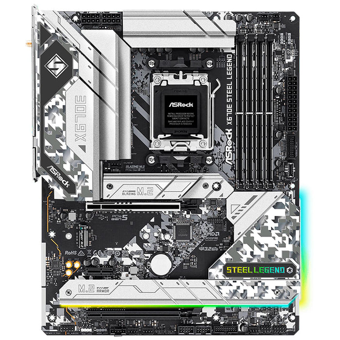 Tarjeta Madre ASROCK X670E Steel Legend Wi-Fi 6E AM5 DDR5