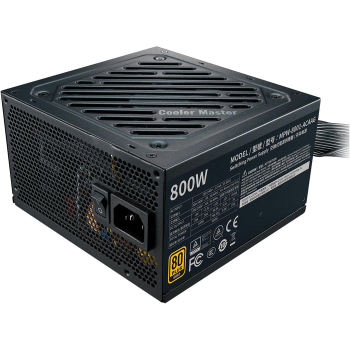 Fuente de Poder PC 800W Gamer COOLER MASTER G800 80 Plus Gold MPW-8001-ACAAG-U2