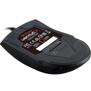 Mouse Gamer THERMALTAKE Laser VENTUS X USB Negro MO-VEX-WDLOBK-01