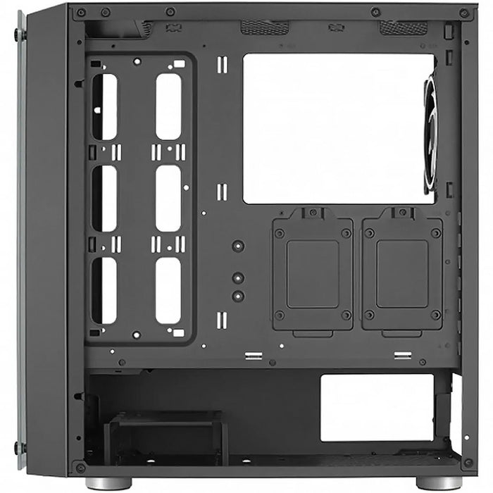 Gabinete Gamer AEROCOOL SKRIBBLE ATX 3 Fan Cristal Templado Negro SKRIBBLE-G-BK-V1