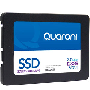 Unidad de Estado Solido SSD 2.5 128GB QUARONI QSSD128 SATA III 530/450 MB/s