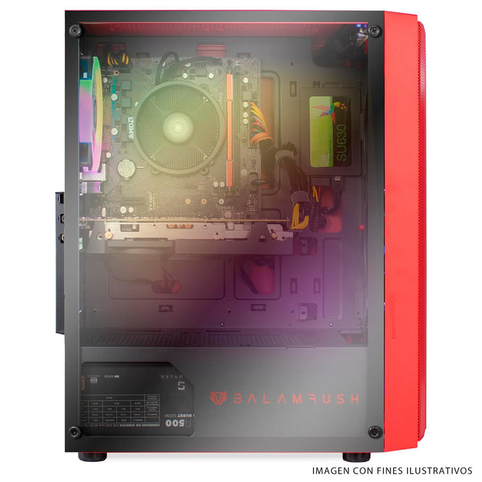 Gabinete Gamer BALAM RUSH KRONOS ATX 4 Fan Controladora ARGB BR-932363