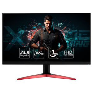 Xtreme PC Gaming MSI Geforce RTX 4060 AMD Ryzen 5 5500 16GB SSD 1TB Monitor 23.8 165Hz Teclado Mouse WIFI Black