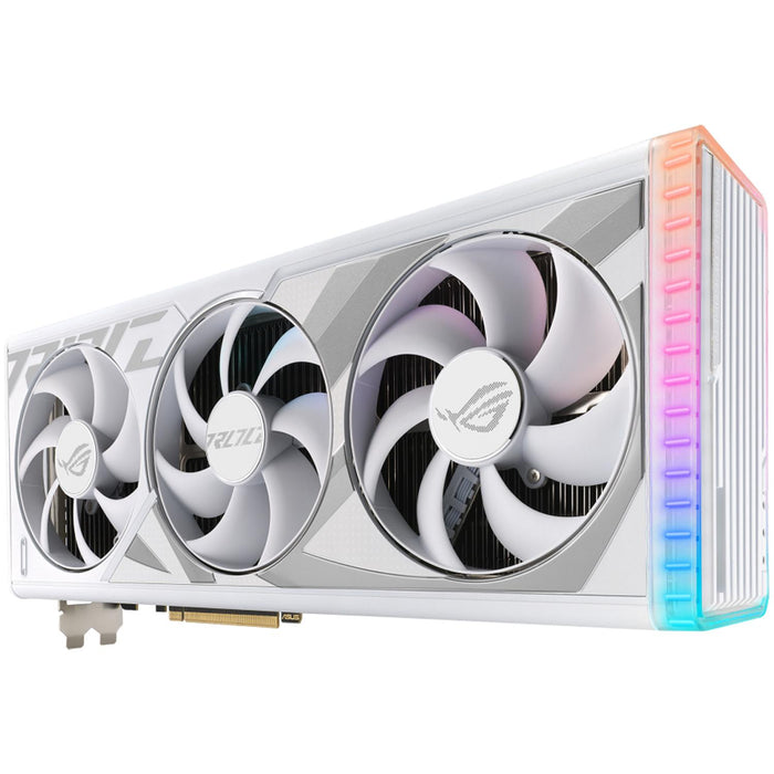 Tarjeta de Video ASUS ROG Strix GeForce RTX 4090 White OC Edition 24GB GDDR6X ROG-STRIX-RTX4090-O24G-WHITE