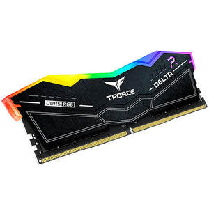 Memoria RAM DDR5 32GB 5200MT/s TEAMGROUP T-FORCE DELTA RGB 1x32GB Negro FF3D532G5200HC40C01
