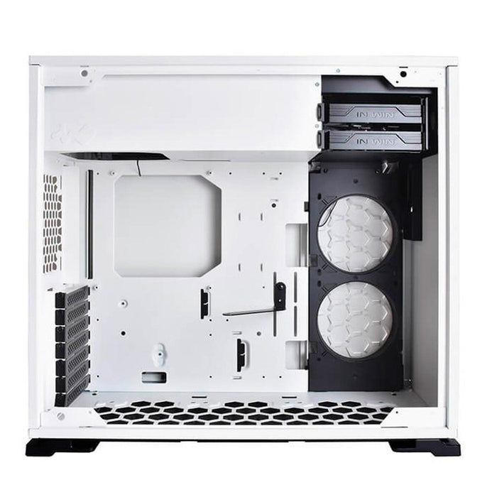 Gabinete Gamer IN WIN 101 WHITE ATX Media Torre Cristal Templado