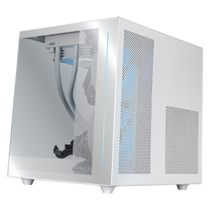 Xtreme PC Gaming Geforce RTX 4060 AMD Ryzen 7 5700X 32GB SSD 1TB Sistema Liquido WIFI Tank Pro White